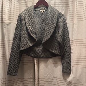 Weston Wear Gray Quilted Blazer
